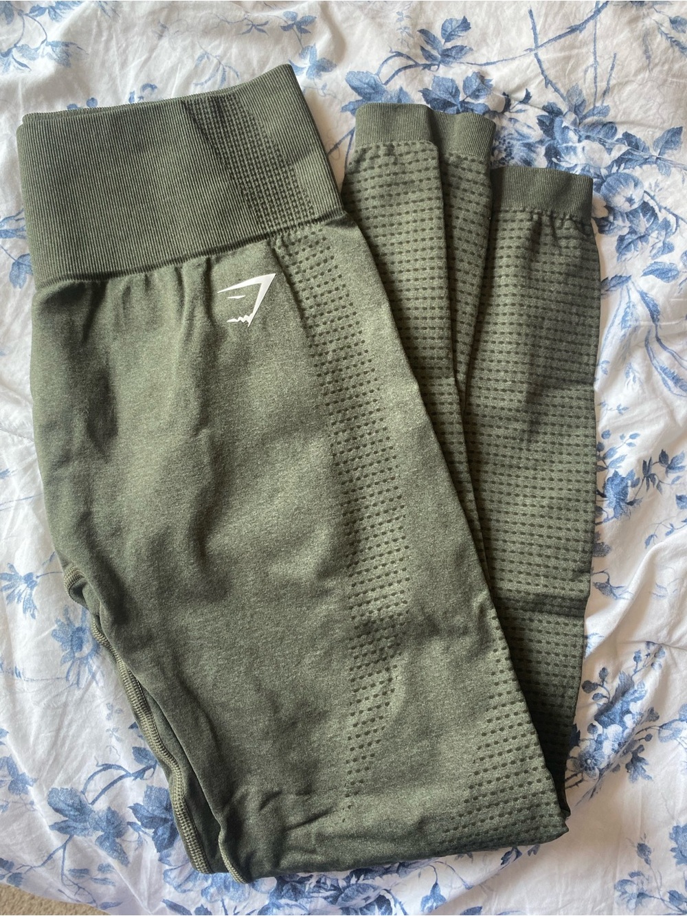 Gymshark Olive Seamless High-Waist Leggings